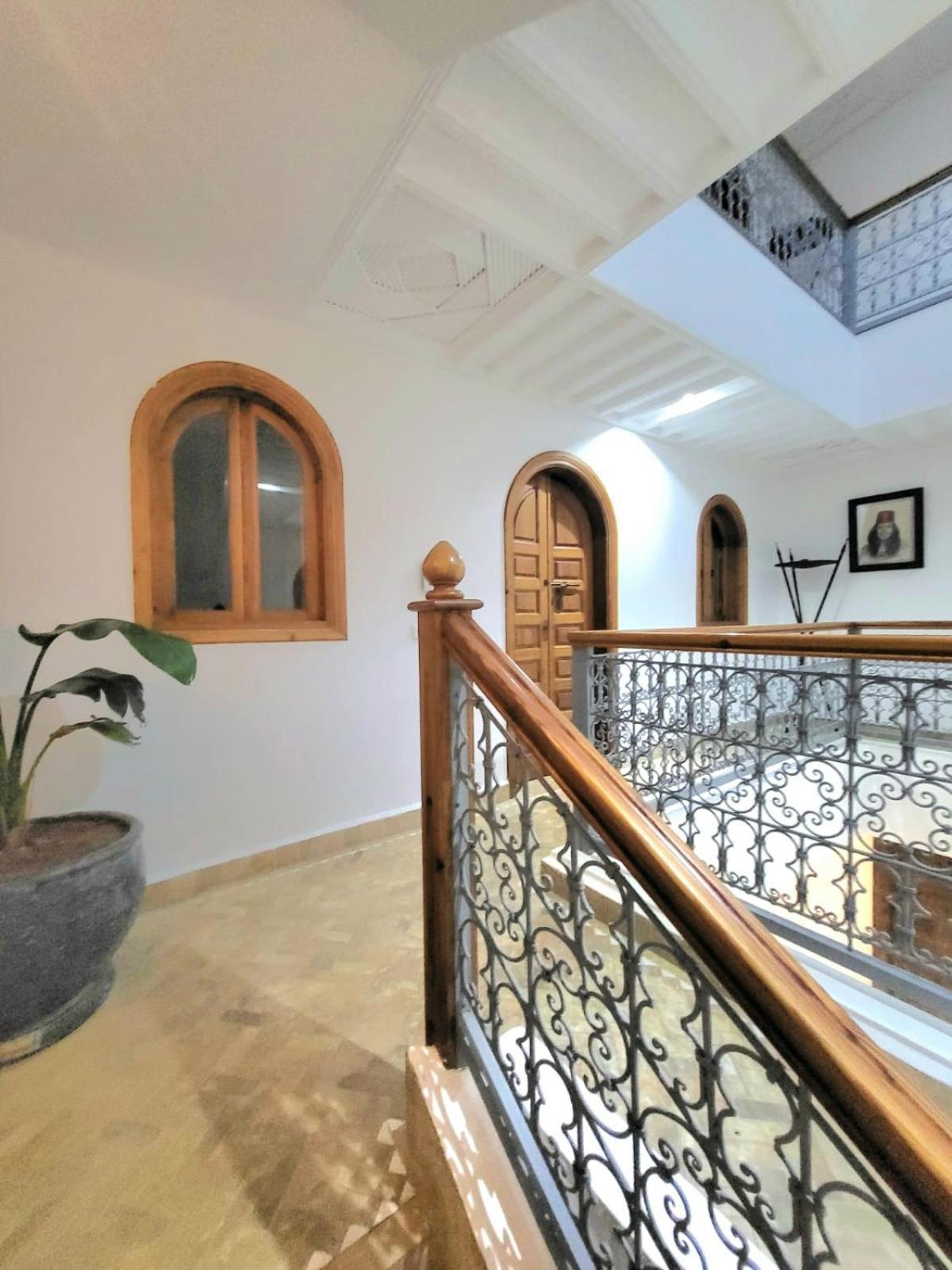 Riad Melilo Avec Piscine Chauffee Marrakesh Exterior foto