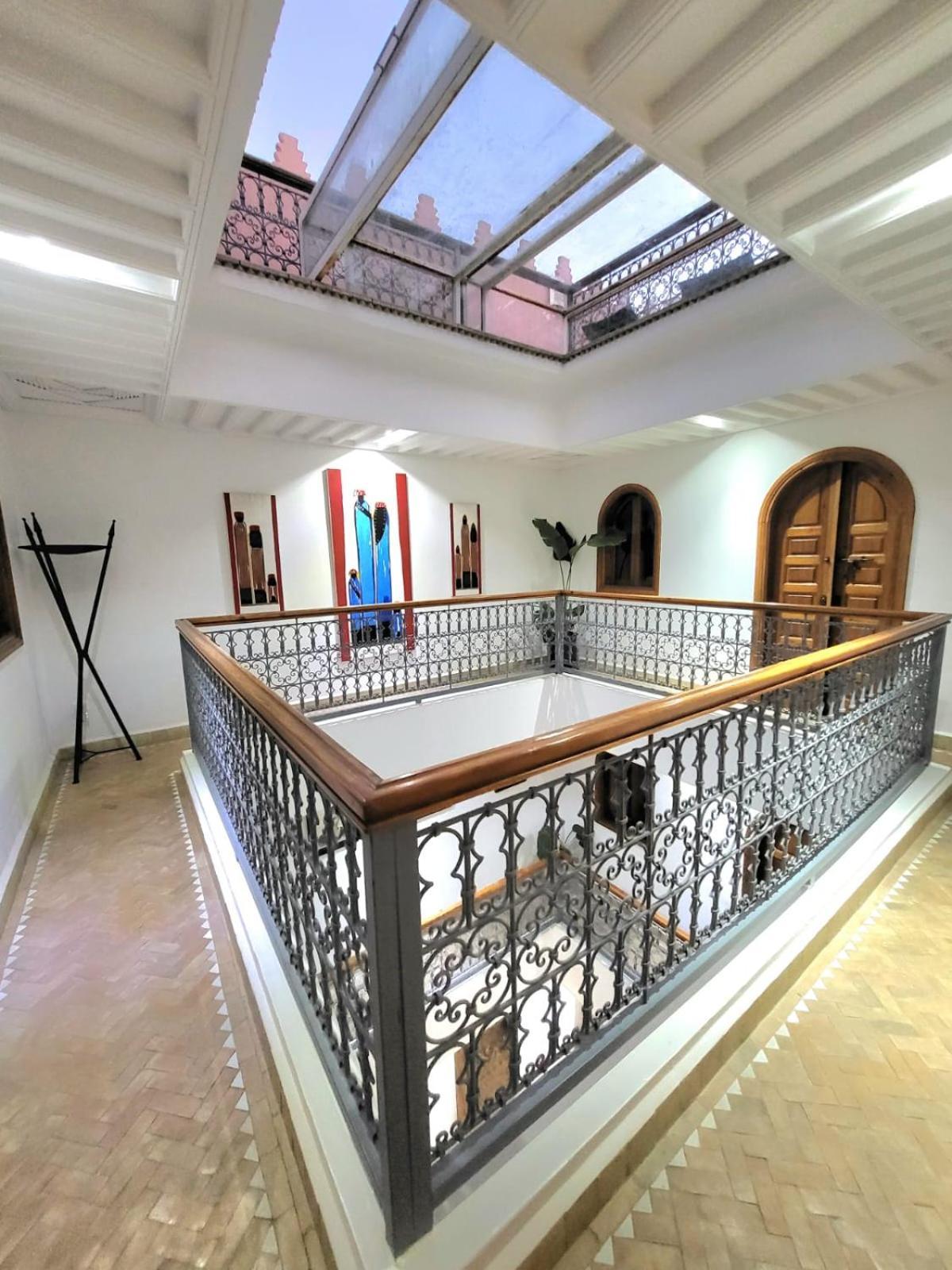 Riad Melilo Avec Piscine Chauffee Marrakesh Exterior foto